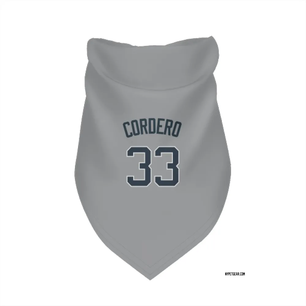 Men's New York Yankees Nike Franchy Cordero Road Authentic Jersey
